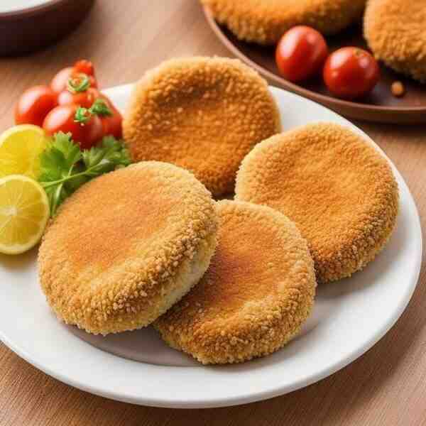 Рыбные котлеты в ореховой панировке